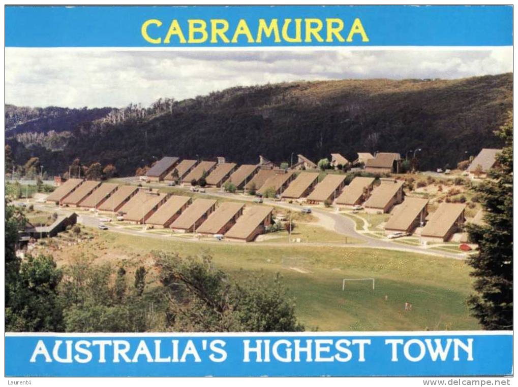 (306) Australia Cabramurra  (highest Town) - Andere & Zonder Classificatie