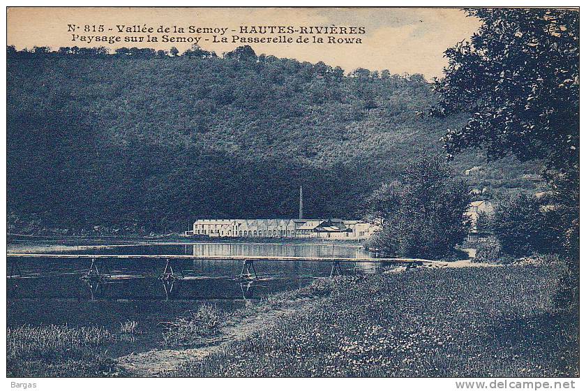 Vallée De La Semois Hautes Rivières La Passerelle De La Rowa - Yvoir