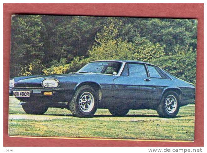 JAGUAR  - England ( Croatian Vintage Card ) Car Automobile Auto Cars Automobiles Autos Oldtimer Oldtimers - Other & Unclassified