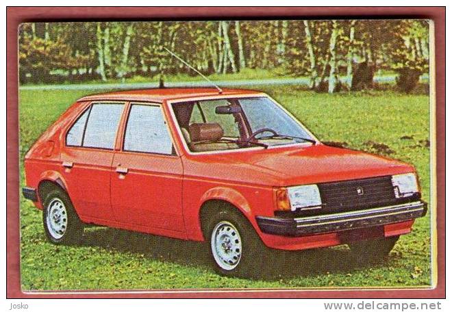 SIMCA TALBOT - France ( Croatian Vintage Card ) Car Automobile Auto Cars Automobiles Autos Oldtimer Oldtimers - Other & Unclassified