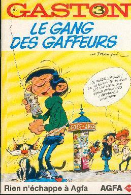 Franquin. Gaston. Le Gang Des Gaffeurs - Advertisement