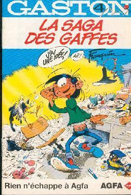 Franquin. Gaston. La Saga Des Gaffes - Advertentie