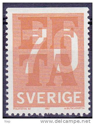 ZWEDEN - Michel - 1967 - Nr 573Do - MNH** - Cote 1,00€ - Neufs