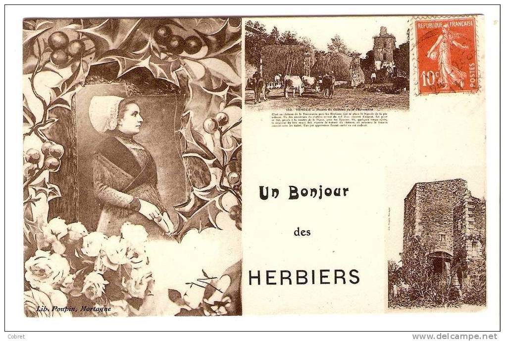 LES HERBIERS - Un Bonjour - Les Herbiers