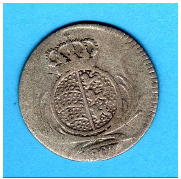 KM495   ** VI Kreuzer 1807 **  PLATA / SILBER / SILVER  ALEMANIA  GERMANY DEUTSCHLAND Württemberg - Monedas Pequeñas & Otras Subdivisiones