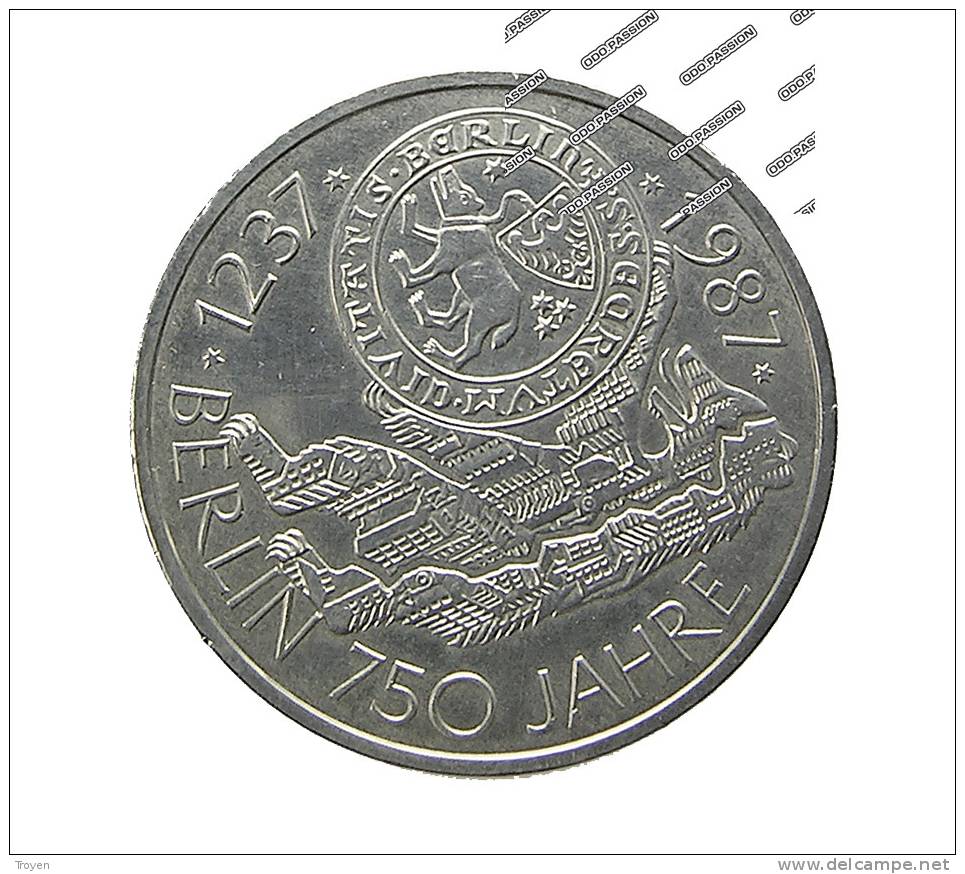 Allemagne - 10 Mark - 1987   -  Berlin -  Argent -  Sup - Collezioni