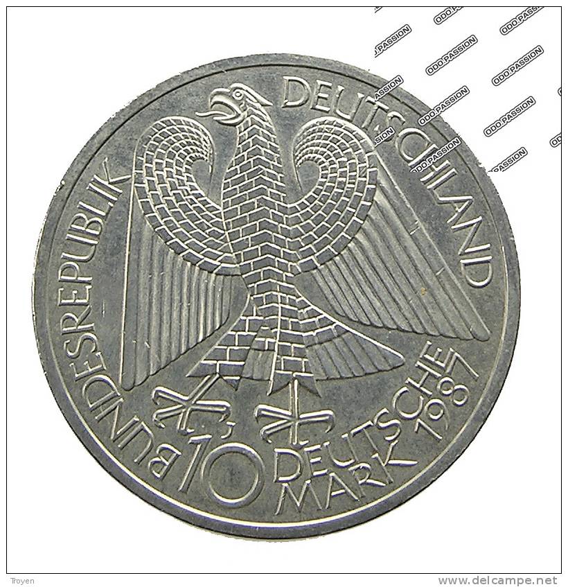 Allemagne - 10 Mark - 1987   -  Berlin -  Argent -  Sup - Collections
