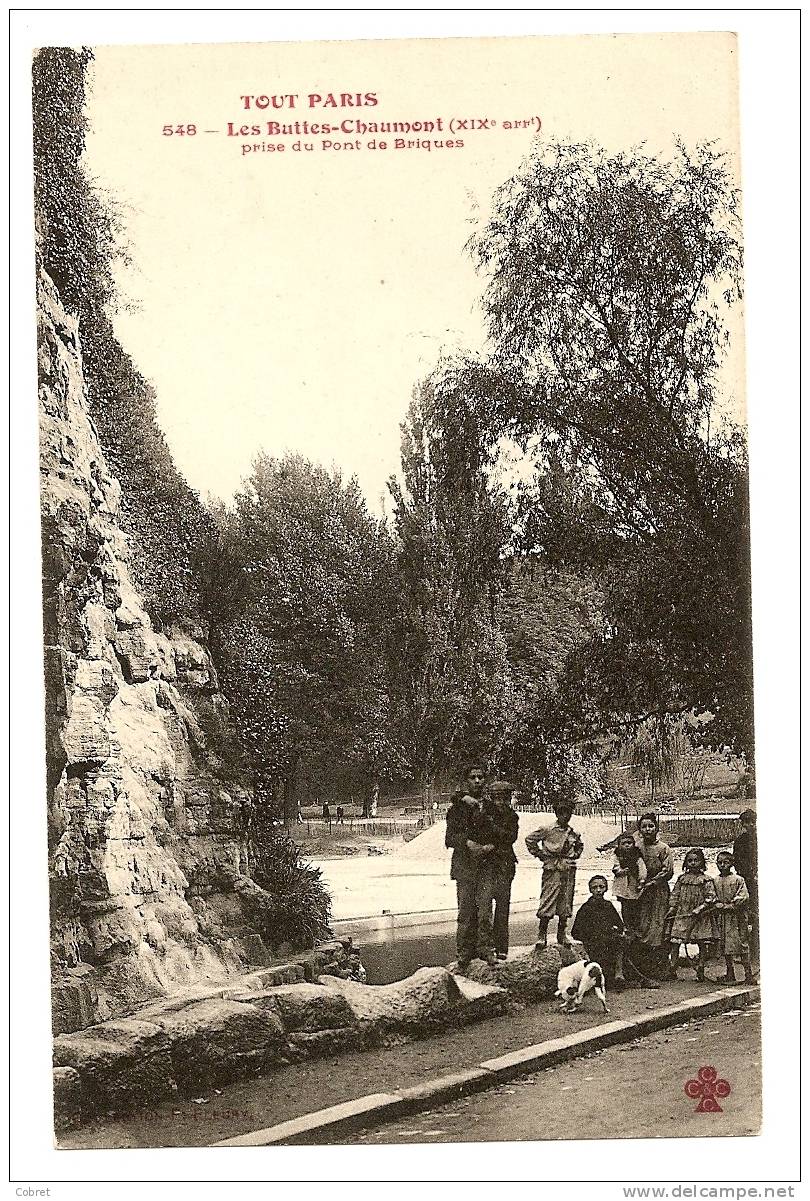 PARIS - Buttes Chaumont, Prise Du Pont De Brique - Paris (19)