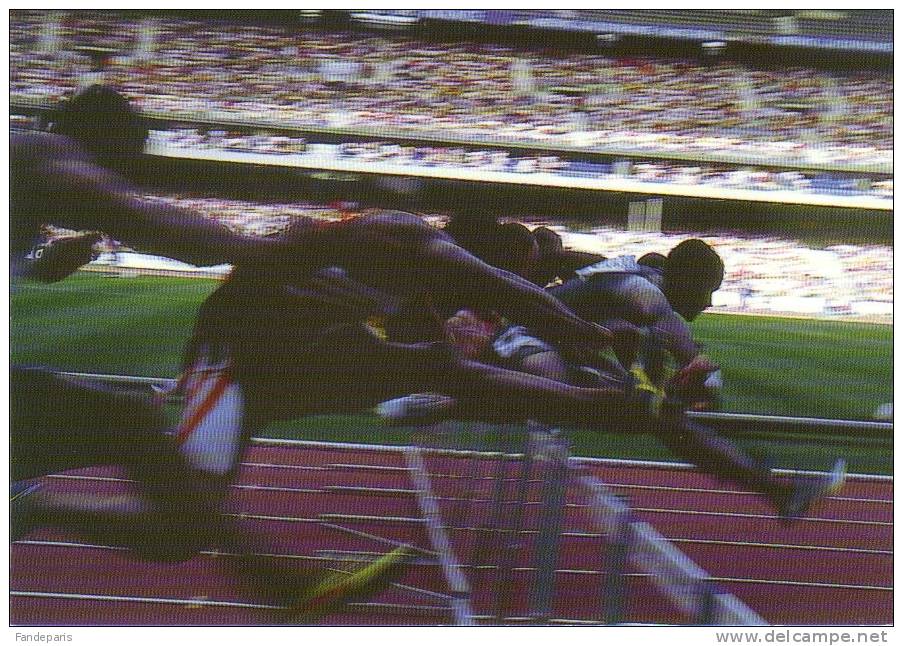 STADE DE FRANCE/ATHLETISME 110M HAIES/ - Atletiek