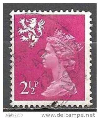 1 W Valeur Used, Oblitérée - YT 624 - GRANDE BRETAGNE * 1971 - N° 3150-24 - Scozia