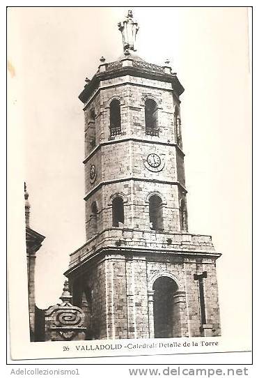 47854)cartolina Illustratoria Valladolid - Catedral E Panorama - Valladolid