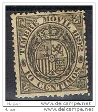 Lote 4 Sellos Timbre Movil 1892-1901,  Fiscal Postal º - Postage-Revenue Stamps