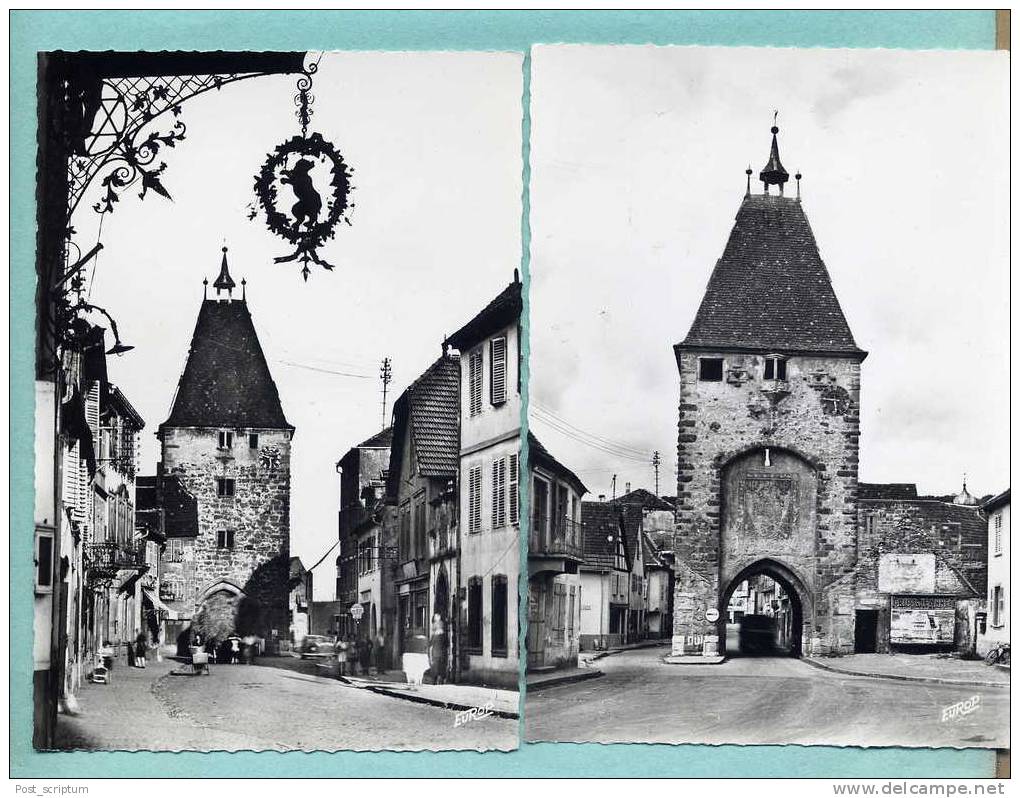 Mutzig Porte Saint Maurice (2 Cartes) - Mutzig