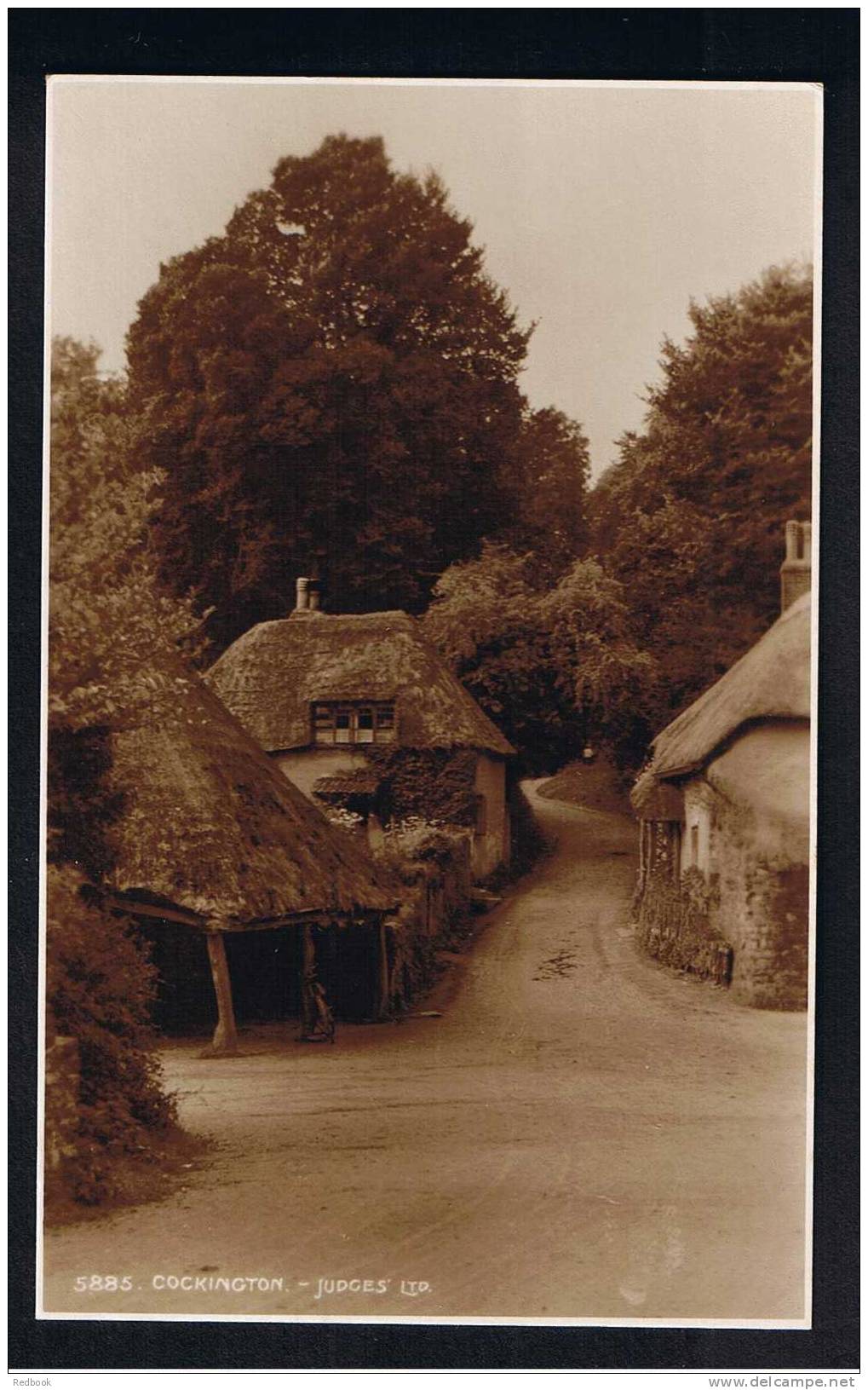 RB 652 - 1930's Judges Real Photo Postcard Cockington Village Torquay Devon - Torquay