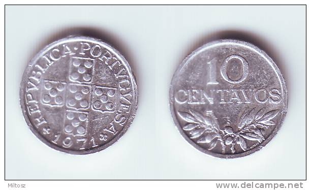 Portugal 10 Centavos 1971 - Portugal