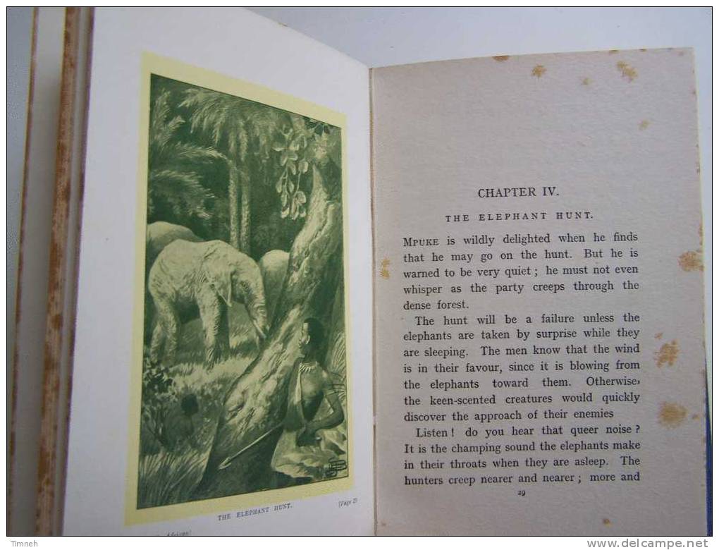 THE LITTLE AFRICAN By MARY HAZELTON WADE-1903 WARD LOCK§CO Melbourne-relié-illustrated BRIDGMAN - 1900-1949