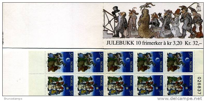 NORWAY/NORGE - 1991  CHRISTMAS   BOOKLET   MINT NH - Carnets