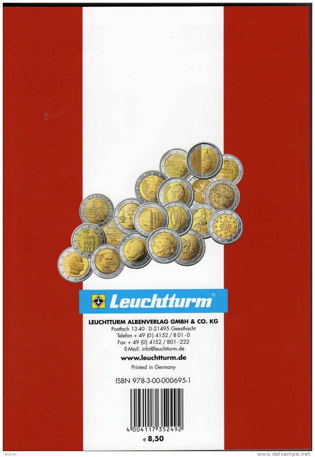 EURO Münz Katalog Deutschland 2011 Neu 9€ Neueste Auflage Münzen Numis-Brief Numisblätter Banknoten Catalogue Leuchtturm - Slowakije