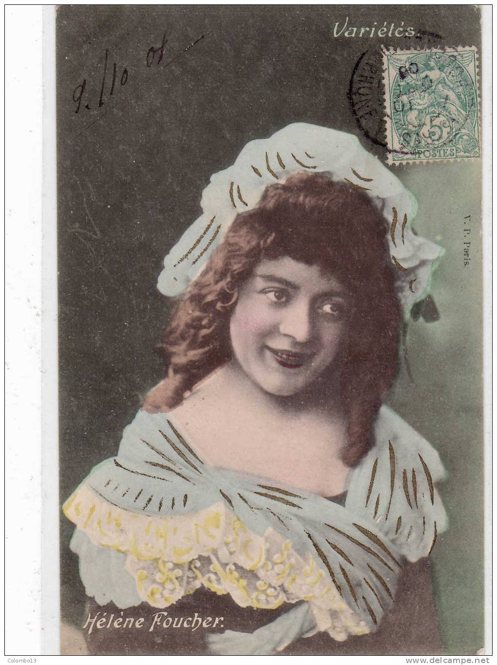 ARTISTE 1900  - HELENE FOUCHER - Cabarets