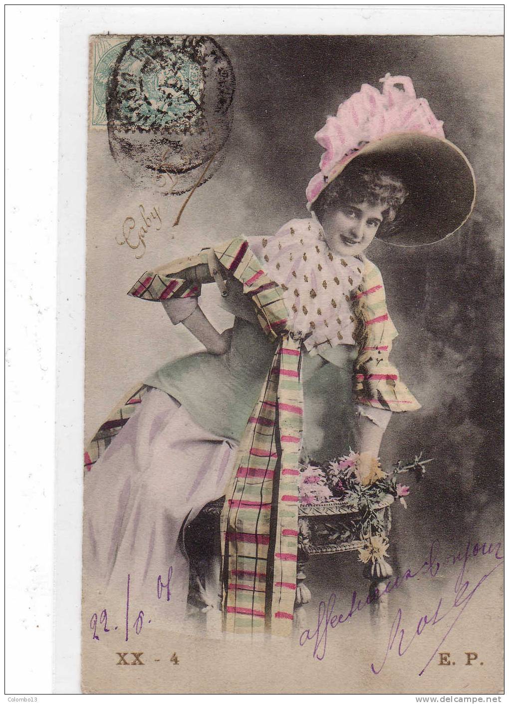 ARTISTE 1900 GABY DESLY - Cabarets