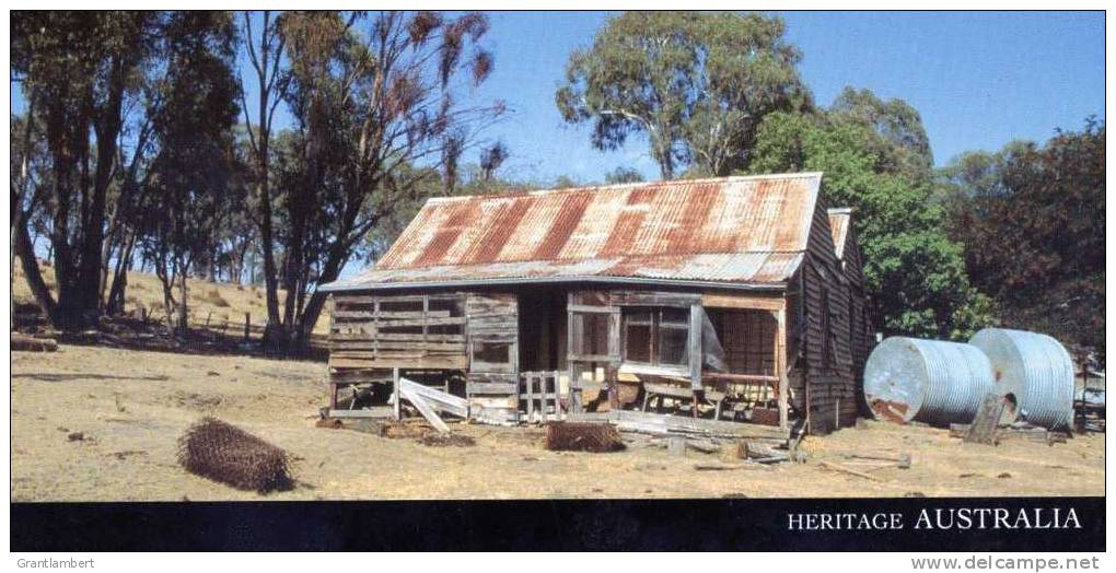 Australia Victoria Heritage - Derelict Rural Homestead Long PC 22cm Unused - Andere & Zonder Classificatie