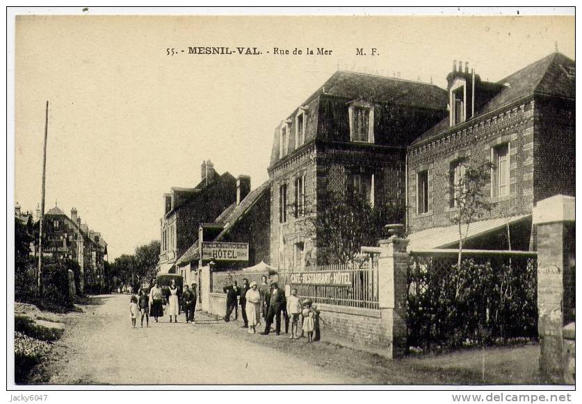 MESNIL-VAL  - Rue  De  La  Mer - Mesnil-Val