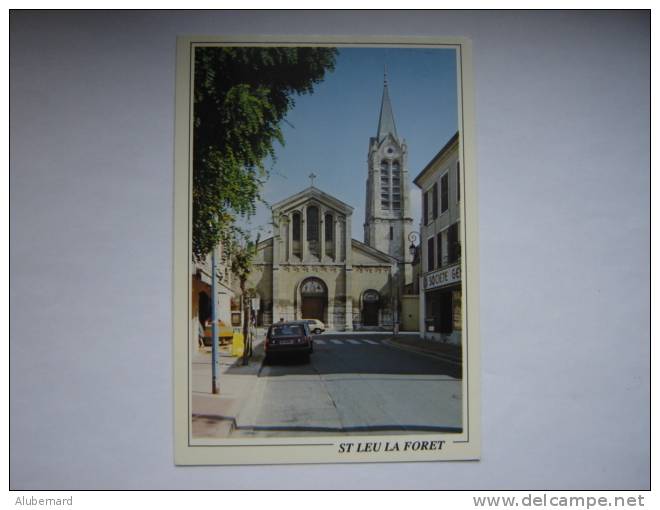 Saint Leu La Foret ,Eglise St Gilles , C P Photo 15X10 - Saint Leu La Foret