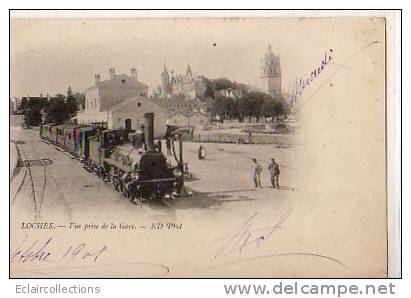 Loches...La Gare..train - Loches