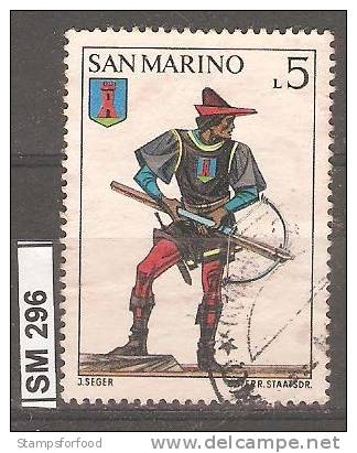 SAN MARINO 1973, Balestrieri, L. 5, Usato - Used Stamps