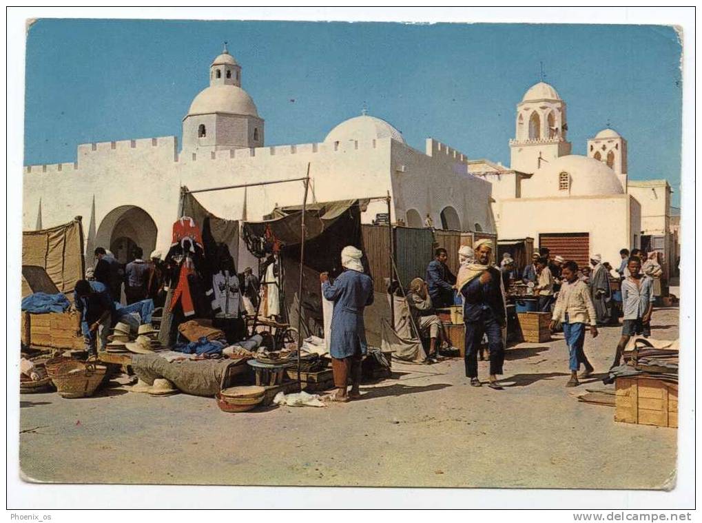 ALGERIA - EL OUED, The Market - El-Oued