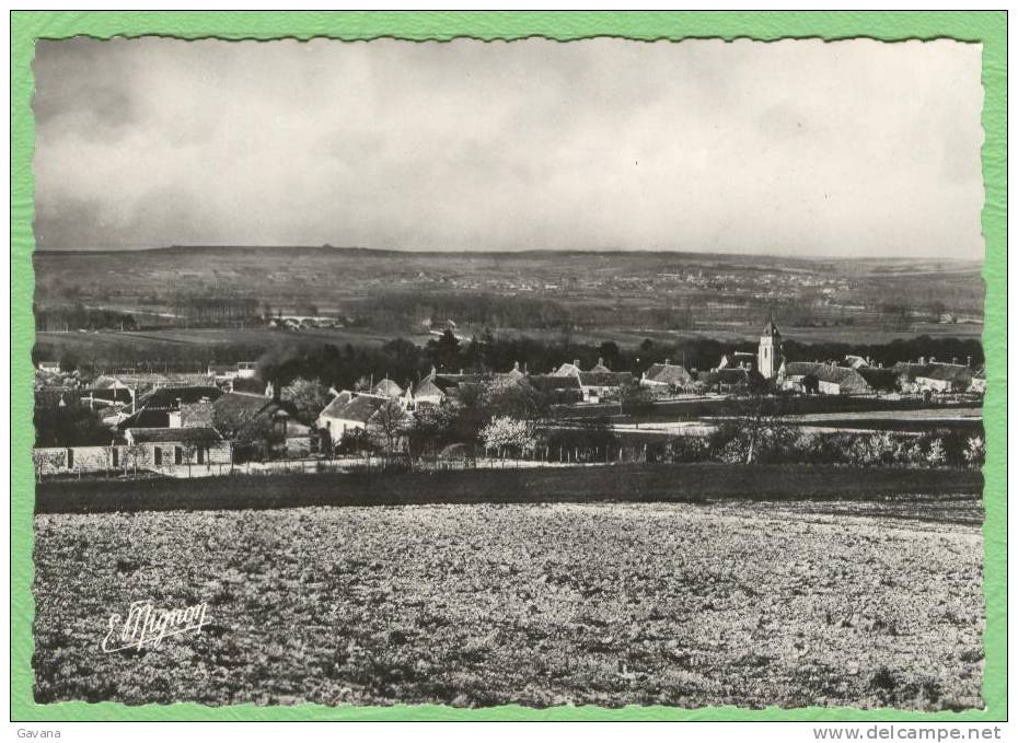 89 CHAMPIGNY-sur-YONNE - Panorama De Champigny, Au Loin Et à Droite, Celui De Courlon - Champs Sur Yonne