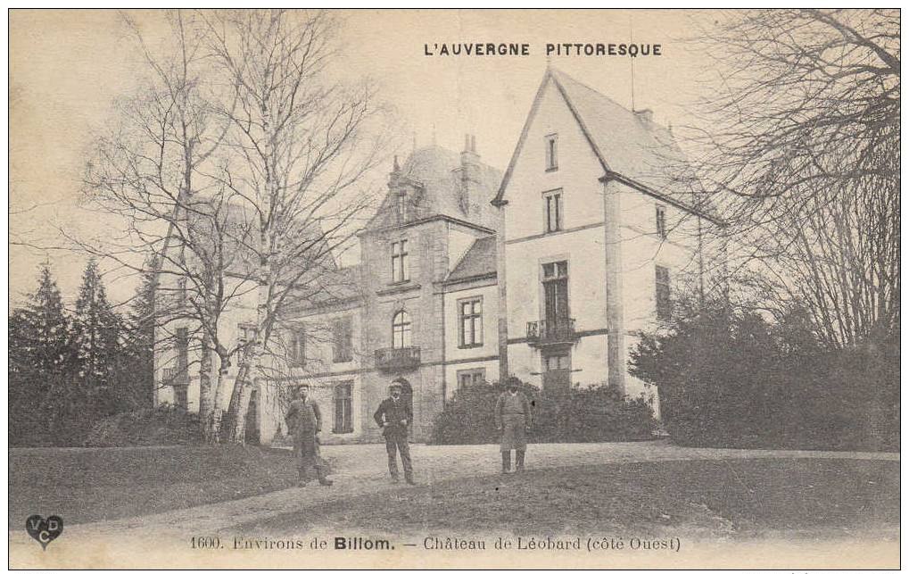 63 Environs De BILLOM Chateau De Leobard - Chateldon