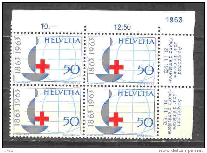 Ch C 0087 A  FDC  1963 100 J. Internationals Rotes Kreuz Mi. 772 - FDC