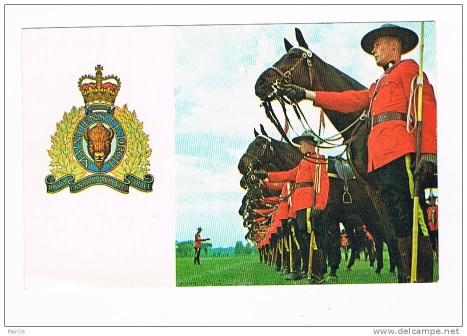 Greeting From Deloraine Royal Canadian Mounted Police RCMP - Other & Unclassified