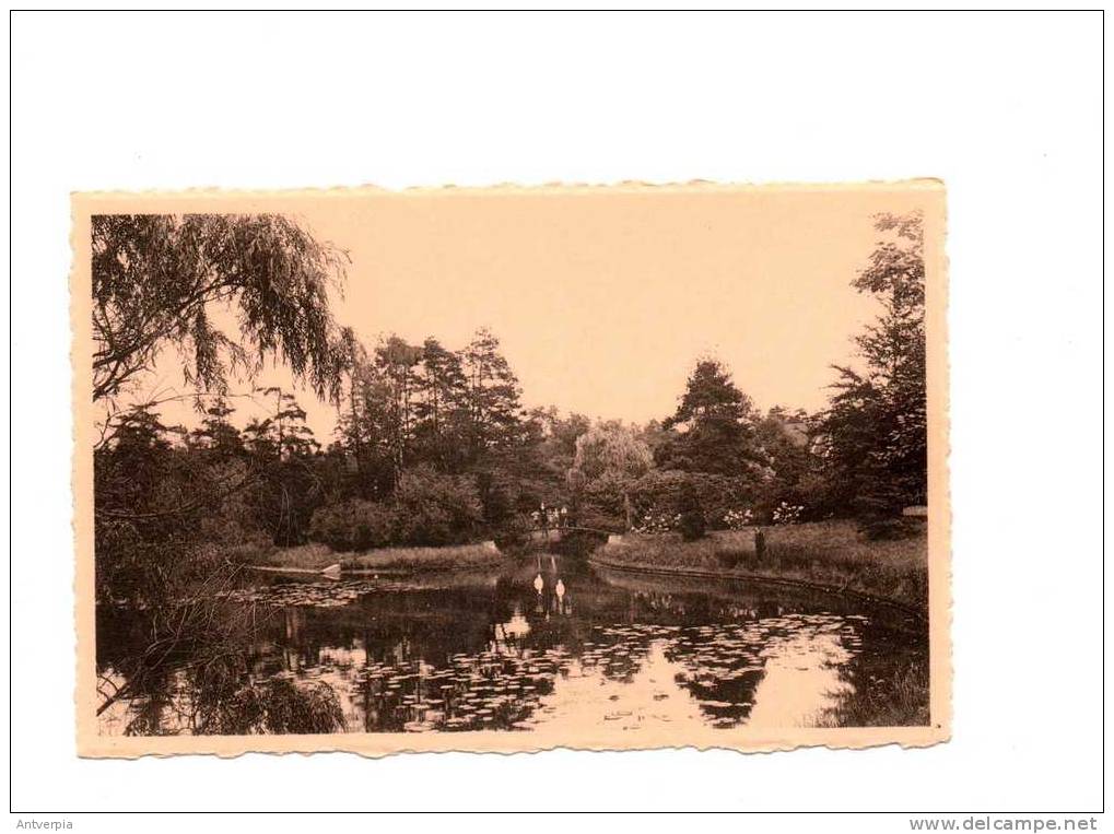 KALMTHOUT  Kapellebos Villa De Maretak Zicht Op Den Vijver Ongelopen Kaart Uitg. Goossens Fr - Kalmthout