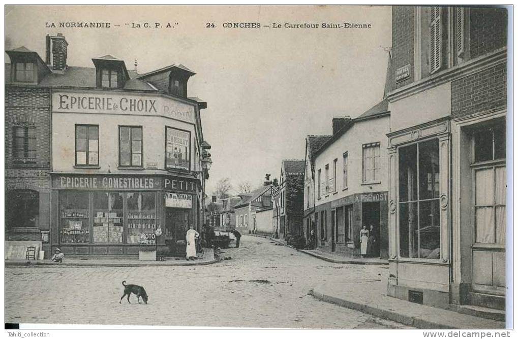 CONCHES - Le Carrefour Saint-Etienne - Conches-en-Ouche