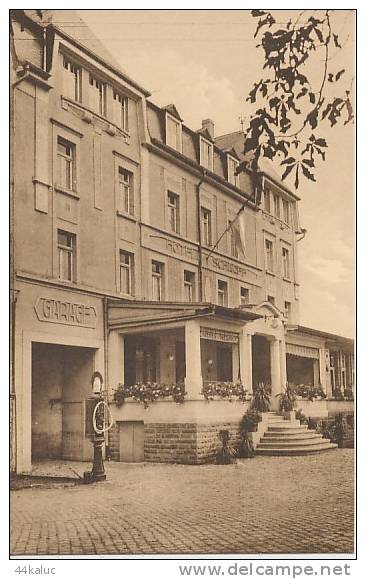 BERDORF Grand Hôtel  SCHARFF La Façade (garage Avec Pompe à Essence) - Berdorf