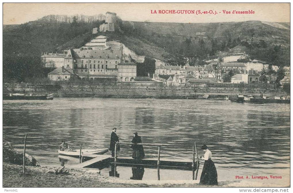 LA ROCHE GUYON  Vue D'ensemble - La Roche Guyon