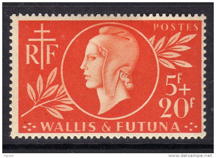 Wallis Et Futuna N° 147 X Entraide Française  Avec Trace De Charnière Sinon TB - Nuevos