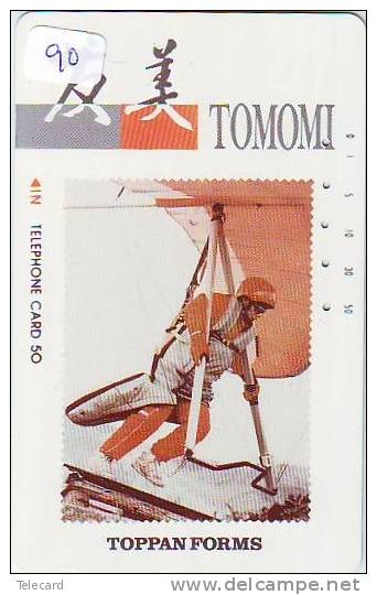 Télécarte Japon * Stamp & Phonecard On Japan Phonecard  (90)  Timbre + TC *  Briefmarke & TK * - Stamps & Coins