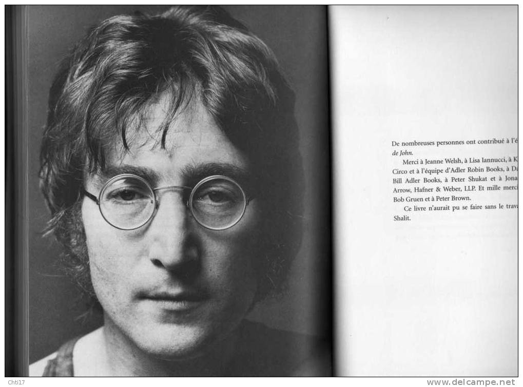 JOHN LENNON HOMMAGE PAR YOKO ONO ET AMIS " BEATLES " ARTISTES  EDITIONS  LAFON 2005 - Musica