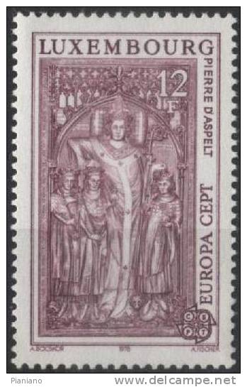 PIA  - LUSSEMBURGO  -  1978  ;  Europa  (Un 917-18) - Unused Stamps