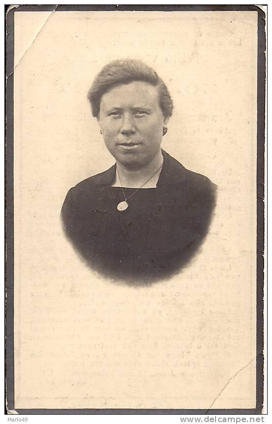 DP. ZOE BAERT - EENAME 1887 - + OUDENAARDE 1933 - Religión & Esoterismo