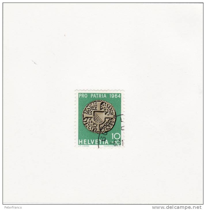 1964 Svizzera - Antica Moneta In Rame - Zurigo - Gebraucht