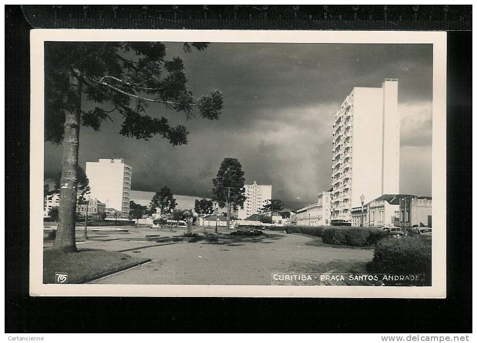 BRESIL BRAZIL - CURITIBA - Praça Santos Andrade - Curitiba