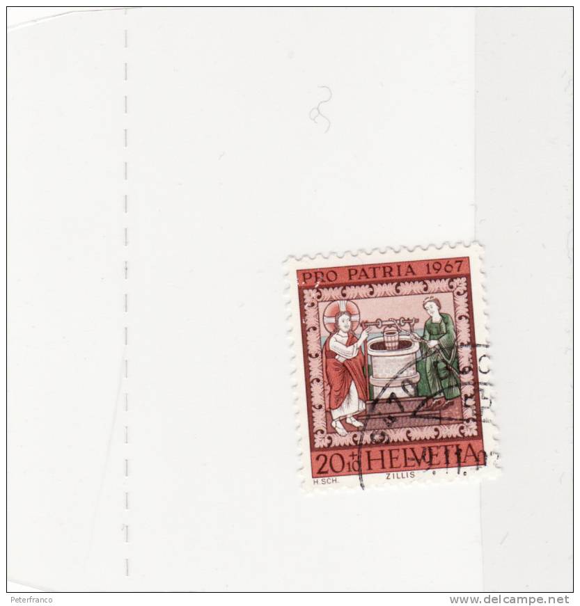 1967 Svizzera - Pitture Nella Chiesa Di Zillis - Other & Unclassified