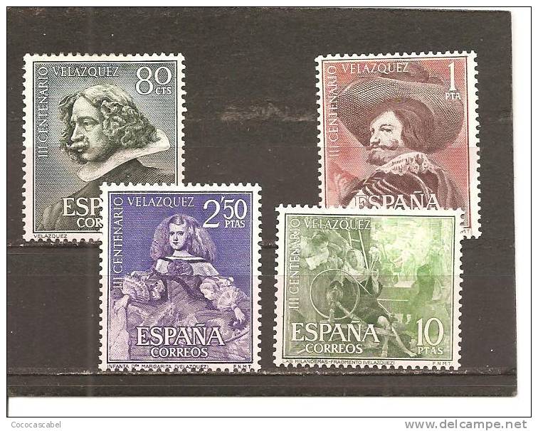 España/Spain-(MH/*) - Edifil  1340-43  - Yvert  1017-20. - Nuevos