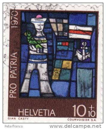 1970 Svizzera - Arte E Lavori Artigianli - Used Stamps
