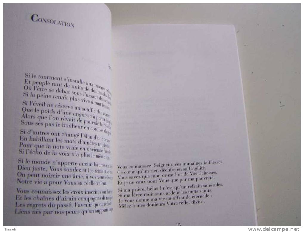 LA SOURCE ET LA VIE-Poèmes D'inspiration Chrétienne-1992 Editions Lyonnaises Art Et D'Histoire-Lise VINCENT DOUCET-BON- - Auteurs Français