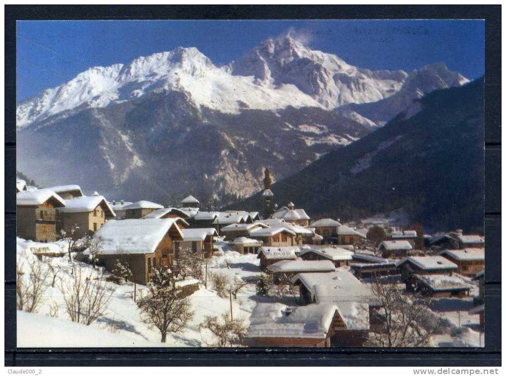 BOZEL . VANOISE .Vue Générale . Voir Recto - Verso  (K803) - Bozel